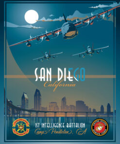 Camp Pendleton San Diego California 1st Intelligence Battalion Art