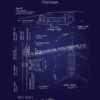 CH-47 Chinook Blueprint Art