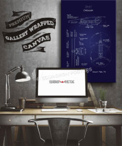 CH-47 Chinook Blueprint SP00708 aircraft-prints-posters-vintage-style-art