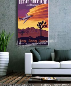 California_Sabreliner_Flight_Research_SP00949-squadron-posters-vintage-canvas-wrap-aviation-prints