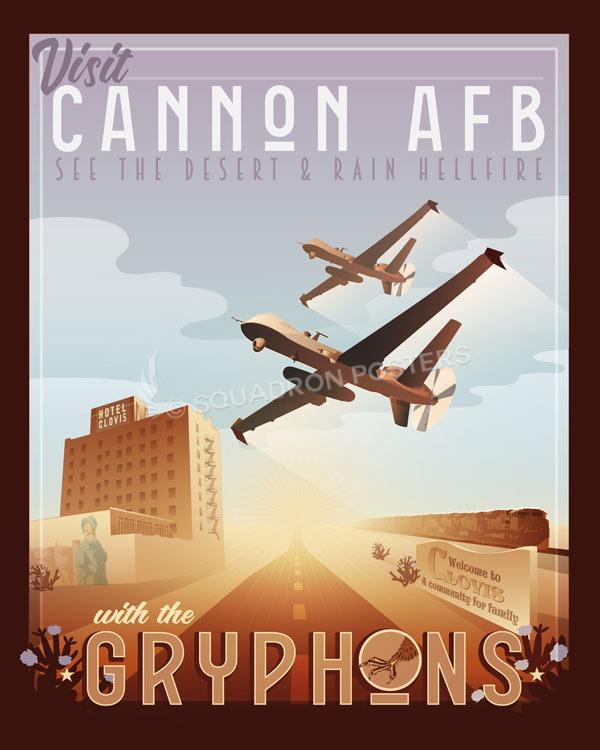 Cannon-AFB-33d-SOS-MQ-9-featured-aircraft-lithograph-vintage-airplane-poster.jpg