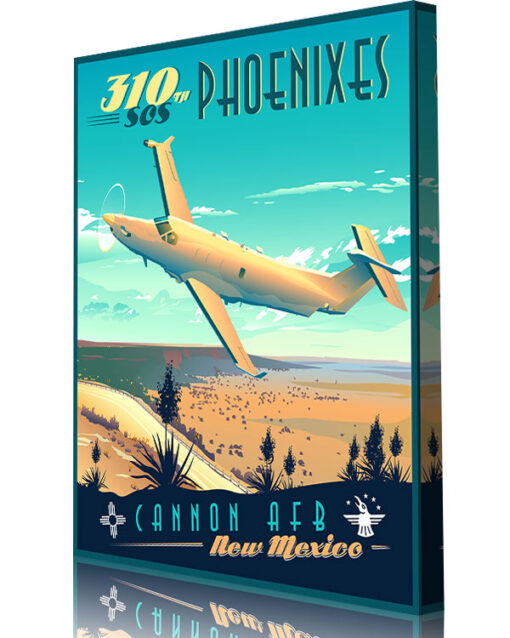 Cannon AFB New Mexico 310th SOS Art - Squadron Posters