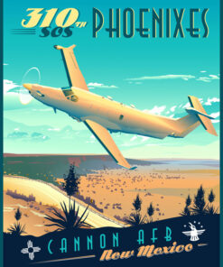 Cannon AFB New Mexico 310th SOS Art