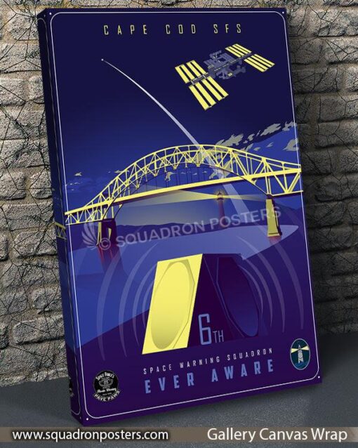 6 Sws Cape Cod Space Force Station 6th SWS - Squadron Posters
