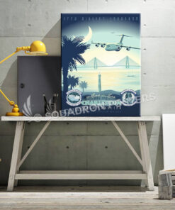 Charleston C-17 17th AS SP00726 canvas-vintage-retro-print