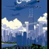 Chicago KC-135E SP00544-vintage-military-aviation-travel-poster-art-print-gift