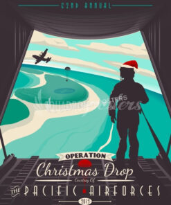 2013 Operation Christmas Drop - color 2013-operation-christmas-drop-color-edition-military-aviation-poster-art-print-gift