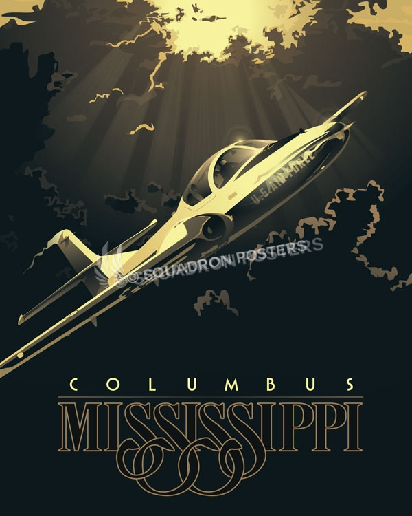 Columbus_T-37_SP00928-featured-aircraft-lithograph-vintage-airplane-poster-art