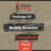 Completed – Modified Art Package #1 with  Gift Card