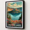 Crater Lake National Park Art Crater Lake National Park Art