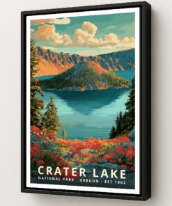 Crater Lake National Park Art