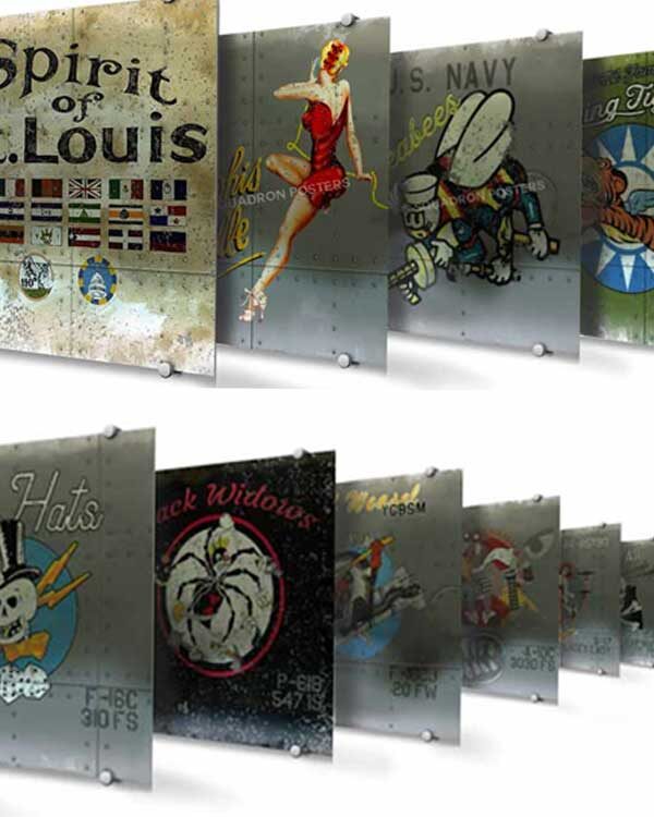 Custom-muckup-database-metal-nose-art-wwii-bomber-style