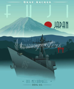 USS McCampbell DDG-85 Japan