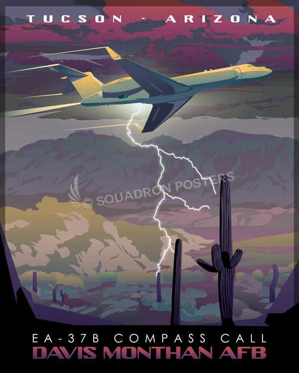 Davis-Monthan-AFB-EA37B-55th-ECG-featured-aircraft-lithograph-vintage-airplane-poster.jpg