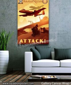 Davis-Monthan_A-10_354th_EFS_SP01488-squadron-posters-vintage-canvas-wrap-aviation-prints