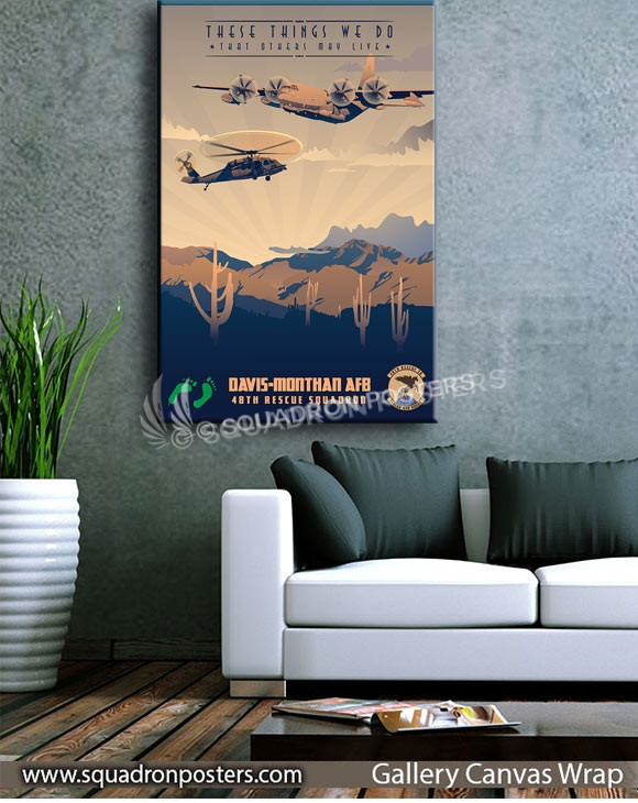 Davis_Monthan_HH-60G_HC-130J_48th_RQS_SP00967-squadron-posters-vintage-canvas-wrap-aviation-prints