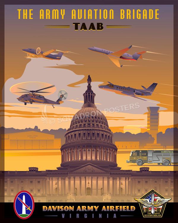 Davison Army Airfield Virginia TAAB Art