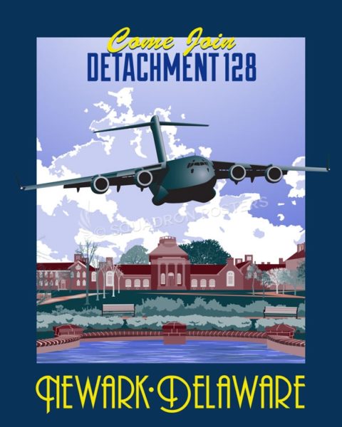 Rotc Poster Air Force ROTC Det 128 University of Delaware - Squadron Posters