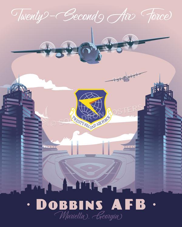 Dobbins AFB 22d Air Force Art