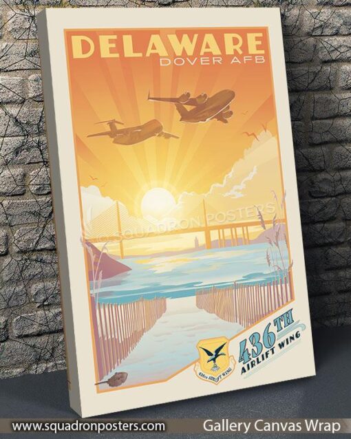Dover AFB 436th AW Art - Squadron Posters