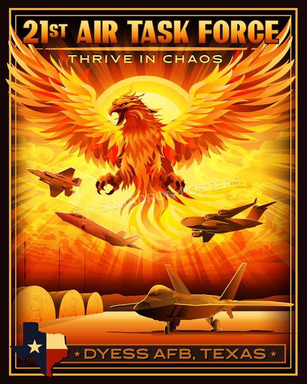 Dyess AFB 21st ATF Art