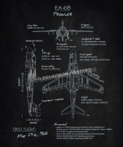 EA-6B Prowler Blackboard Art