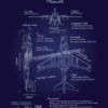 EA-6B Prowler Blueprint Art