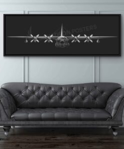 EC-130 Compass Call Jet Black Lithos