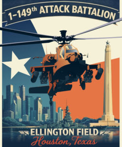 Ellington Field Houston Texas 1st Battalion 149th Aviation Regiment Art
