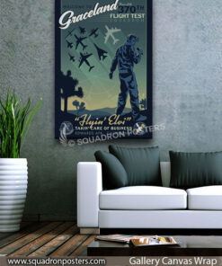 Edwards AFB 370th FTS poster art