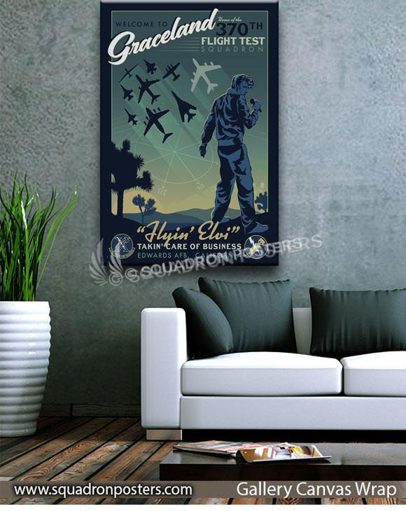 Edwards AFB 370th FTS poster art