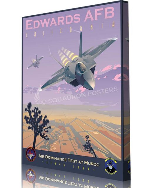 Edwards AFB 411th FLTS - Squadron Posters
