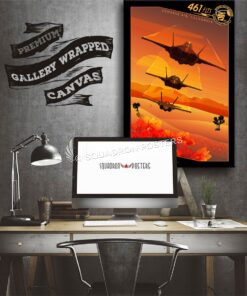 Edwards AFB F-35 FLTS SP00727 aircraft-prints-posters-vintage-art
