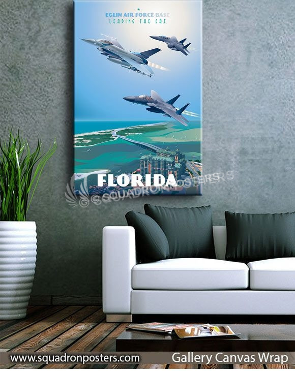 Eglin_AFB_F-15_F-16_85th_TES_Max_Shirkov_SP01533-squadron-posters-vintage-canvas-wrap-aviation-prints