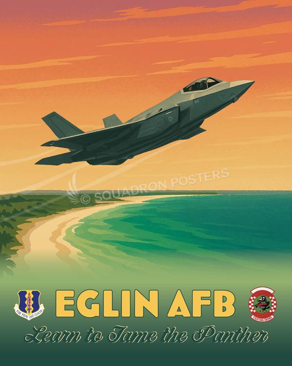 Eglin AFB 60th FS Art