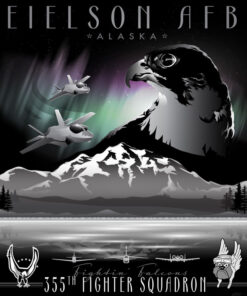 Eielson AFB 355th Fighter Squadron canvas art