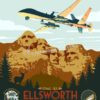 Ellsworth AFB - 89th ATKS MQ-9 Reaper Art by - Squadron Posters!