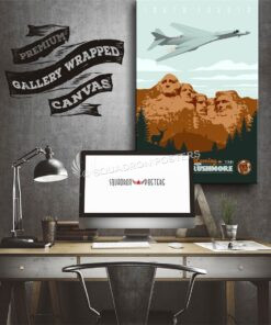 Ellsworth 37th BS B-1 SP00680 aircraft-prints-posters-vintage-art