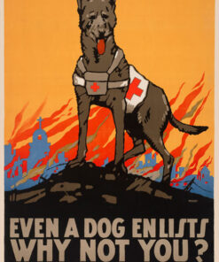 Even a Dog Enlists Historic Art