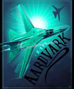 F-111 Aardvark SP00535-vintage-military-aviation-travel-poster-art-print-gift