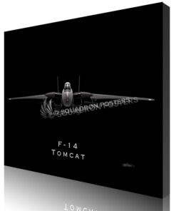 F-14 Tomcat Jetblack SP01039-featured-canvas-lithograph-print