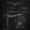 F-15C Eagle Blackboard Art F-15C Eagle Blackboard Art