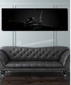 F-16 Jet Black wide featured-image-military-canvas