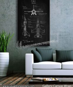 F-16c_Falcon_Blackboard_SP00912-squadron-posters-vintage-canvas-wrap-aviation-prints