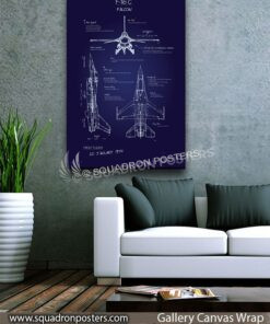 F-16c_Falcon_Blueprint_SP00913-squadron-posters-vintage-canvas-wrap-aviation-prints