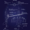 F-18 Hornet Blueprint Art
