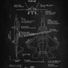 F-22 Blackboard Art