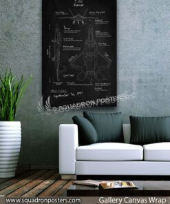 F-22_Raptor_Blackboard_SP00929-squadron-posters-vintage-canvas-wrap-aviation-prints