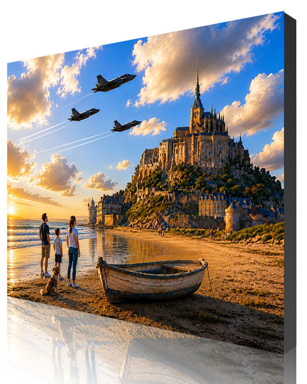 F-35 Aces on the Western Front Canvas Warp Art by Squadron Posters!