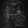F-35B Lightning II Blackboard Art F-35B Lightning II Blackboard Art